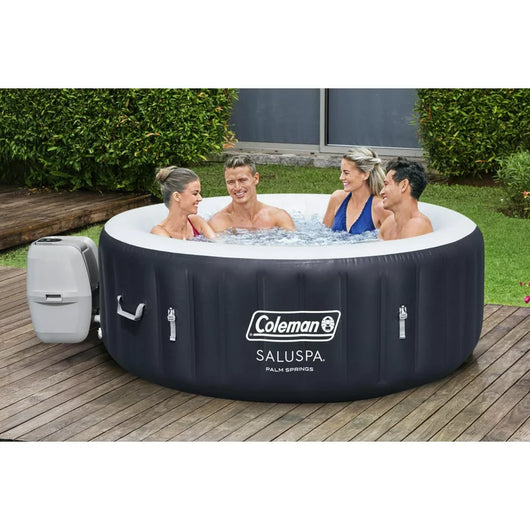 Coleman Palm Springs AirJet Inflatable Hot Tub Spa 4-6 person!! Brand new in the box!!