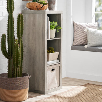 Better Homes & Gardens 3-Cube Storage Organizer,Rustic Gray**New in Box**