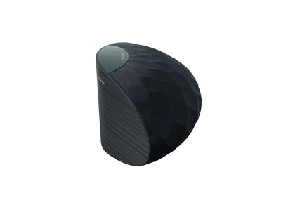 Bowers & Wilkins Formation Wedge (Single) - Unique 120-Degree Elliptical Cabinet, Multi-Room Streaming Via Bluetooth, AirPlay 2 and Spotify Connect, Alexa Compatible (Black)**New in box**