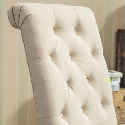 Roundhill Furniture Habit Dining Chair, Set of 2, Tan**New in Box**