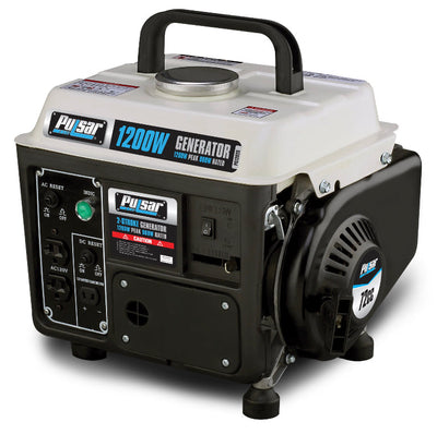 Pulsar 1200 Peak Watt, 900 Running Watt Portable 2-Cycle Gas Powered Generator!! NEW IN BOX!!