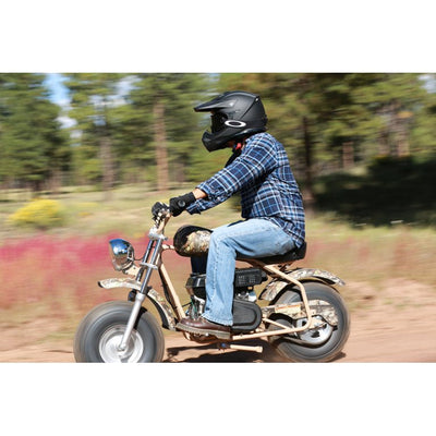 Coleman CT200U-EX Gas Powered Camo Ride On Mini Bike- brand new / fully assembled and tested