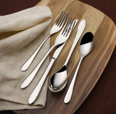 Mikasa Emile 18/10 Stainless Steel 45-Piece Flatware Set- NEW IN BOX!!!