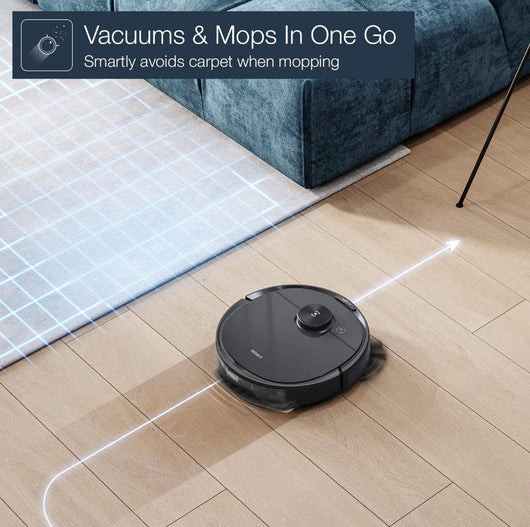 ECOVACS DEEBOOT N8+ All-In-One Robot Cleaner And Mop with Auto-Empty Station (new in the box)