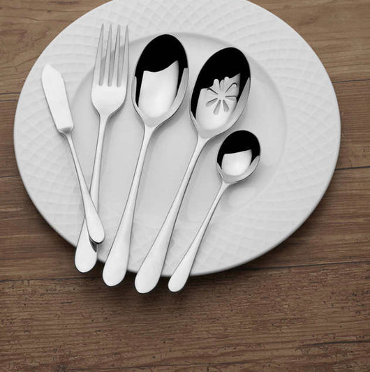 Mikasa Emile 18/10 Stainless Steel 45-Piece Flatware Set- NEW IN BOX!!!