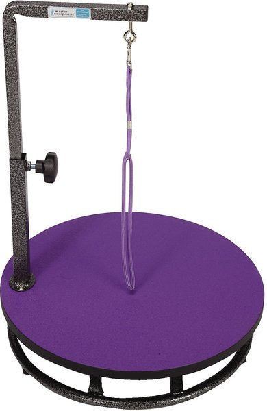 Master Equipment Small Dog & Cat Grooming Table, Purple- new / assembled