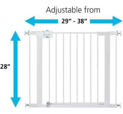 Safety 1st Easy Install 28" High Walk Thru Gate, Fits Between 29" and 38”!! NEW IN BOX!!