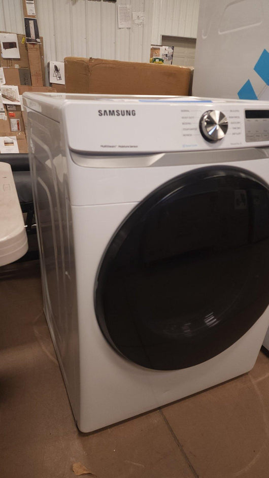 Samsung 7.5-cu ft Stackable Steam Cycle Electric Dryer (White) USED TESTED AND WORKS GREAT