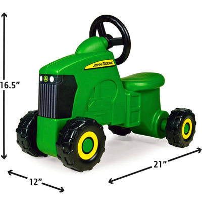 John Deere Ride On Toys Sit 'N Scoot Activity Tractor for Kids Aged 18 Months to 3 Years, Green- NEW AND ASSEMBLED!!!!
