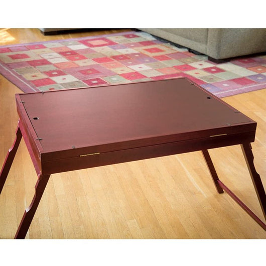 Bits and Pieces Fold & Go Tilt Up Jigsaw Puzzle Table, 25 x 34 Inch Surface!  -Brand new in the box