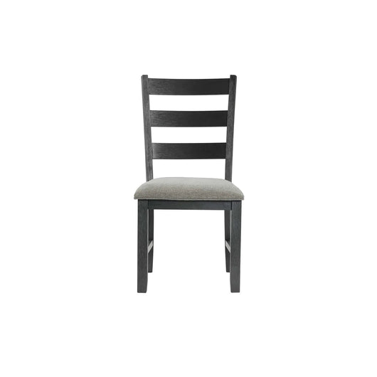 ASY furniture Martin Gray Bistro dining set! (New & Assembled - Small Chip On One Corner)
