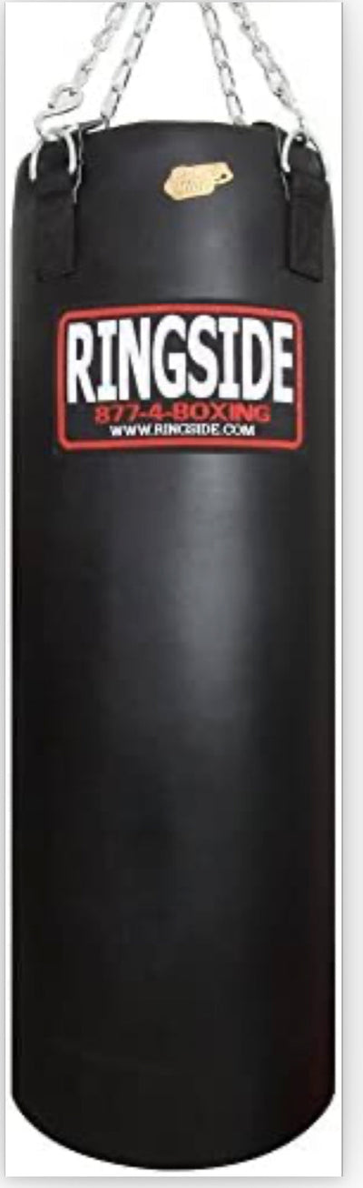 Ringside 100-pound Powerhide Boxing Punching Heavy Bag (Soft Filled) Black, 100 LBS**New**