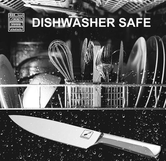 imarku 16 PCS High Carbon Japanese Stainless Steel Knife Sets for Kitchen with Block, Dishwasher Safe- NEW IN BOX!!!