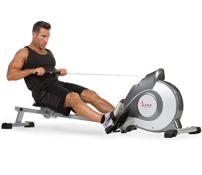 Sunny Health & Fitness Magnetic Rowing Machine Rower with LCD Monitor (new in the box)