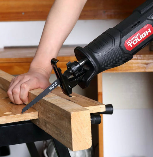 Hyper Tough 20V Max Lithium-ion Cordless Reciprocating Saw, with 1.5Ah Lithium-ion Battery and Charger- NEW IN BOX!!!!