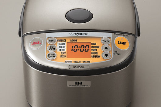 Zojirushi NP-HCC18XH Induction Heating System Rice Cooker and Warmer, 1.8 L, Stainless Dark Gray**New in box**