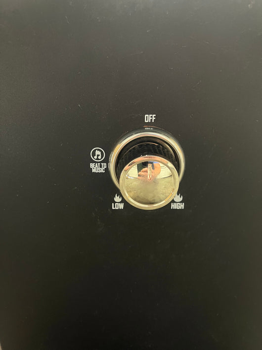 REDUCED!!! Ukiah Note Portable Audio Propane FirePit with Beat to Music Technology!! NEW OUT OF BOX, TESTED WORKS GREAT(HAS SCRATCHES FROM SHIPPING)!!