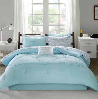 Home Essence Apartment Kara Embroidered Comforter and Sheet Set- NEW IN BAG!!!