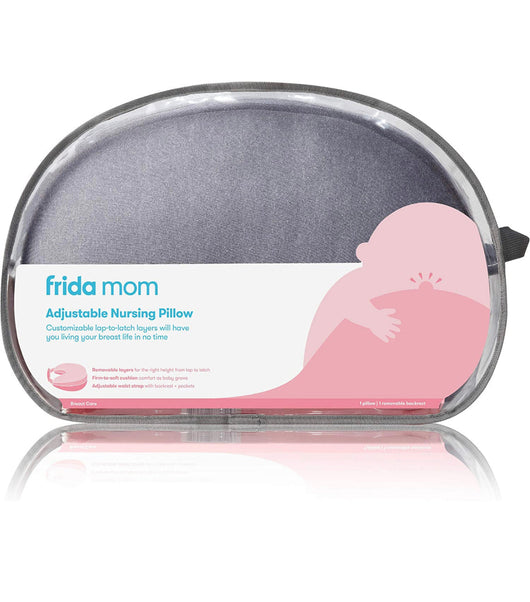 Frida Mom Adjustable Keep-Cool Pregnancy Pillow, U,C,L, and I Shapes in 1 Pillow, Support for Belly, Hips + Legs for Pregnant Women,Cooling Micro-Bead Filling- NEW IN BAG!!!