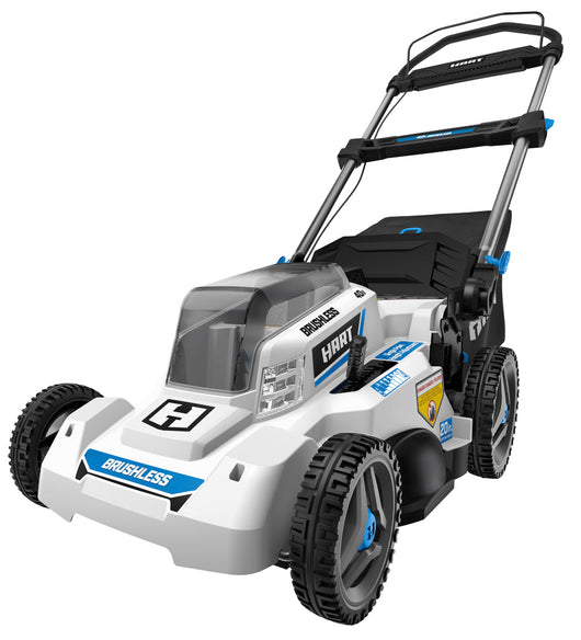 HART 40-Volt Cordless 20-inch Brushless Self Propelled Mower Kit, (1) 6.0 Ah Lithium-Ion Battery, (1) Battery Charger!! NEW IN BOX!!