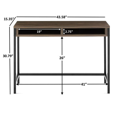 Mainstays Sumpter Park Student Desk, Canyon Walnut**New in box**