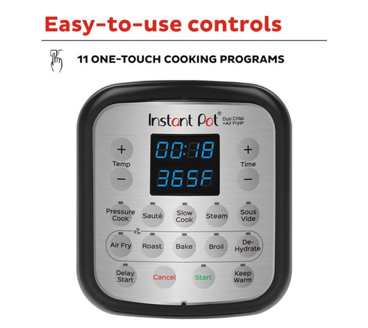 Instant Pot Duo Crisp 11-in-1 Air Fryer and Electric Pressure Cooker Combo- NEW IN BOX!!!!