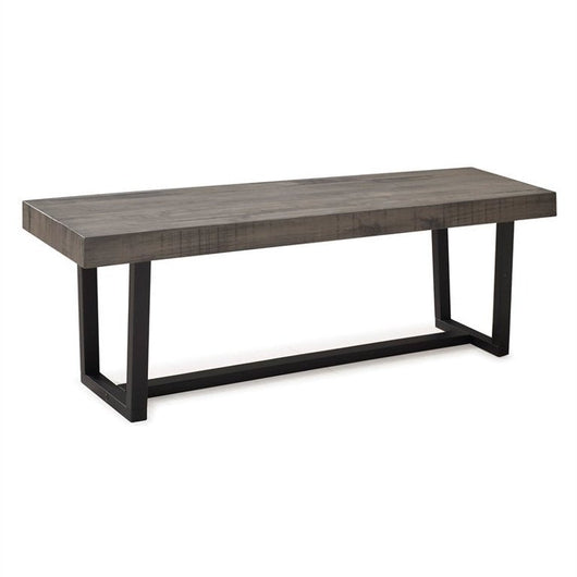 60" Solid Wood Dining Bench - Grey**New in Box**