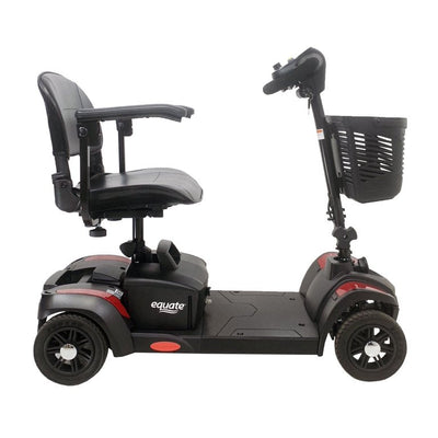 Equate Mobility Scooter 4 Wheel Red! (LIGHTLY USED)
