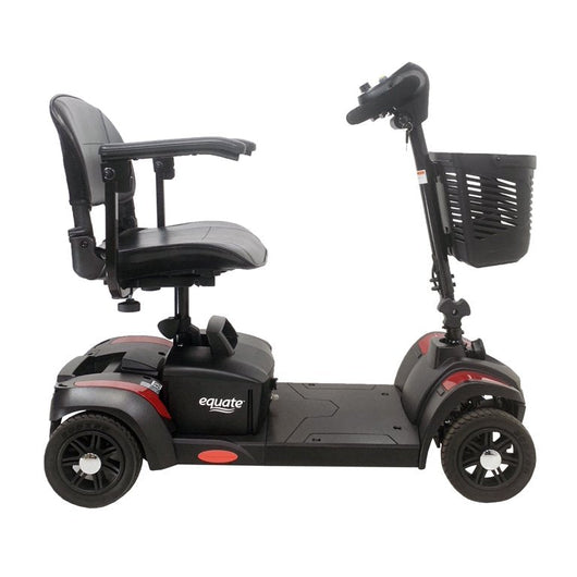 Equate Mobility Scooter 4 Wheel Red! (LIGHTLY USED)