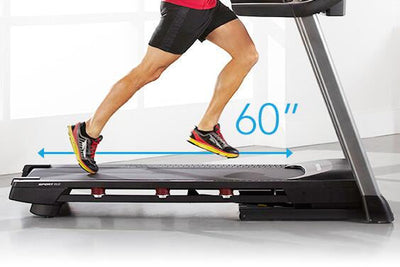 Pro-Form Sport 6.0 Treadmill with 20" x 60" Tread Belt, 0 - 10 Percent Digital Quick Incline Control, 20 Workout Apps and EKG Heart Rate Monitor! - (USED)  -Used but is very clean, tested and works great, photos shown