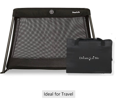 Dream On Me Travel Light Playard, Black- NEW IN CARRY BAG!