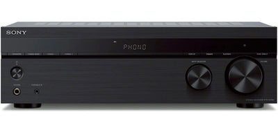 Sony 2-ch Home Stereo Receiver with Phono Inputs & Bluetooth Black!! NEW IN BOX!!