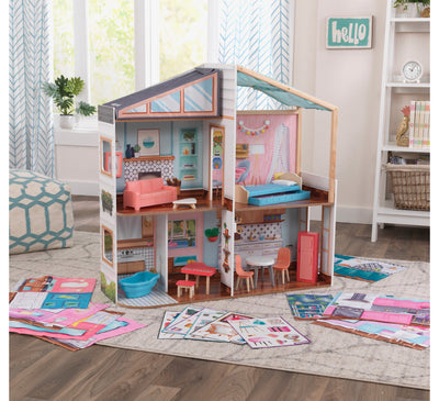 Kidkraft Magnetic Makeover Dollhouse (new in the box)