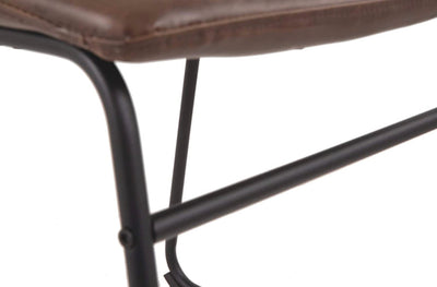 REDUCED!!! Signature Design by Ashley Mid Century Centiar Dining Bucket Chair Set of 2, Black and Brown- NEW IN BOX!!!