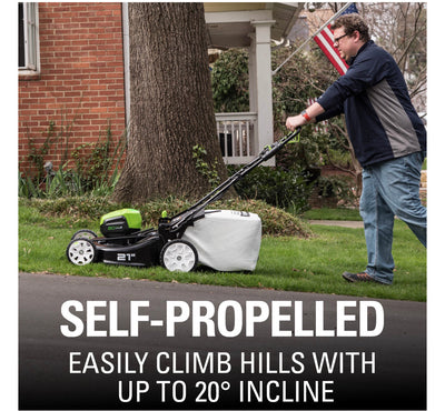 Greenworks 21” 80V Self Propelled Mower (new in the box)