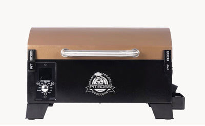 Pitboss Boss Portable Tabletop Pellet Grill, Copper!! NEW IN BOX!!