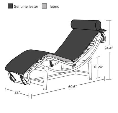 LC4 Modern Lounge Chair - Therapy - Black(new and assembled)