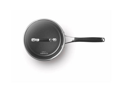 Select by Calphalon Hard-Anodized Nonstick 3.5 Quart Saucepan with Cover- NEW!!!