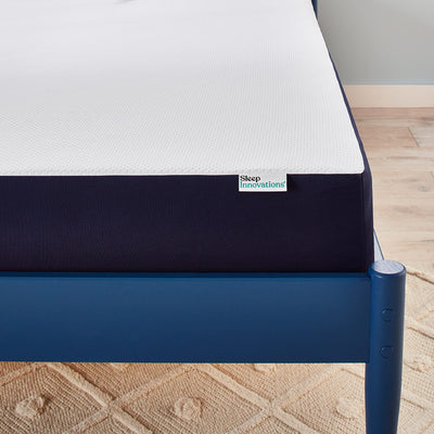Sleep Innovations Marley 10 Inch Cooling Gel Memory Foam Mattress with Airflow Channel Foam for Breathability, Twin Size, Bed in a Box, Medium Firm Support**New in box**