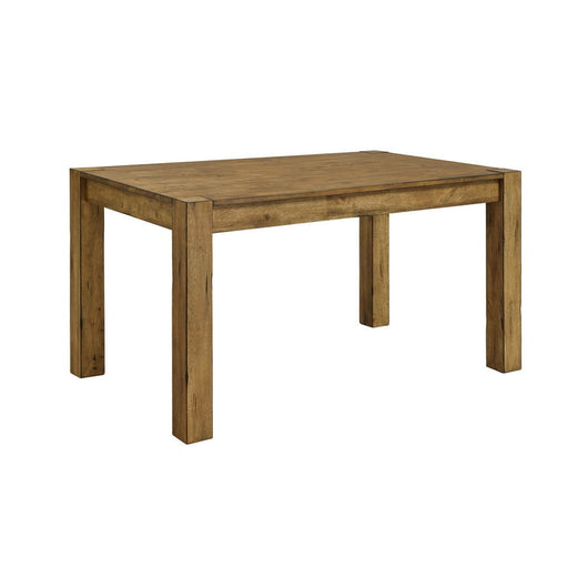 Better Homes & Gardens Bryant Solid Wood Dining Table, Rustic Brown- new and assembled