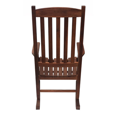 Mainstays Outdoor Wood Porch Rocking Chair, White Color, Weather Resistant Finish**New in Box**