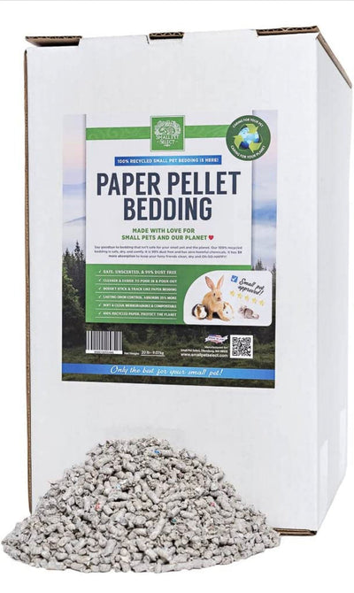 Small Pet Select- Small Animal Pelleted Paper Bedding for Rabbits, Guinea Pigs, and Other Small Animals, 20lb- NEW IN BOX!!!