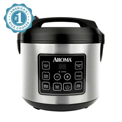Aroma® 20-Cup Programmable Rice & Grain Cooker and Multi-Cooker**New in Box**