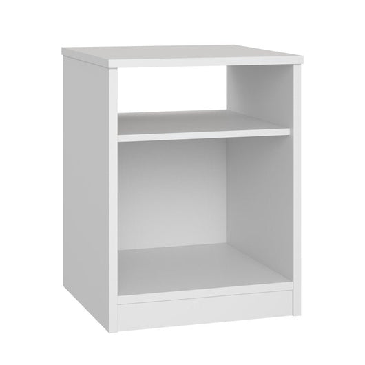 Mainstays Classic Open Shelf Nightstand, White**New in Box**