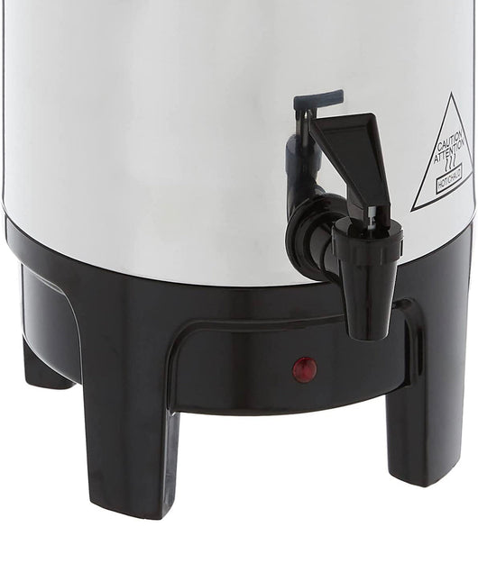 AmazonCommercial Coffee Urn - Aluminum, 40 Cups/6 Liters- NEW IN BOX!!!