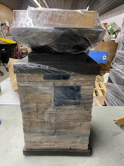 Newcastle 20 lb. LP Firebowl- NEW OUT OF BOX!!!! (Minor chipping from shipping, will not affect performance!)
