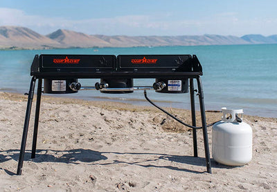 Camp Chef Explorer 3X Three-Burner Stove, Cooking Surface 14 in. x 49 in.**new in box**