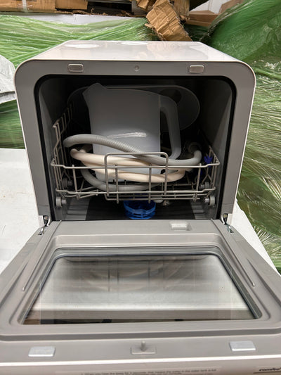 COMFEE' Portable Dishwasher Countertop, Mini Dishwasher with 5L Built-in Water Tank, No Hookup Needed, 6 Programs, 360° Dual Spray, 192℉ High-Temp& Air-Dry Function, Dishwasher for Apartments& RVs! (USED ONCE - VERY CLEAN)