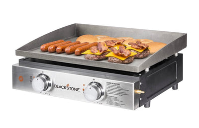 Blackstone 2-Burner 22'' Tabletop Griddle with Stainless Steel Front- NEW IN BOX!!!