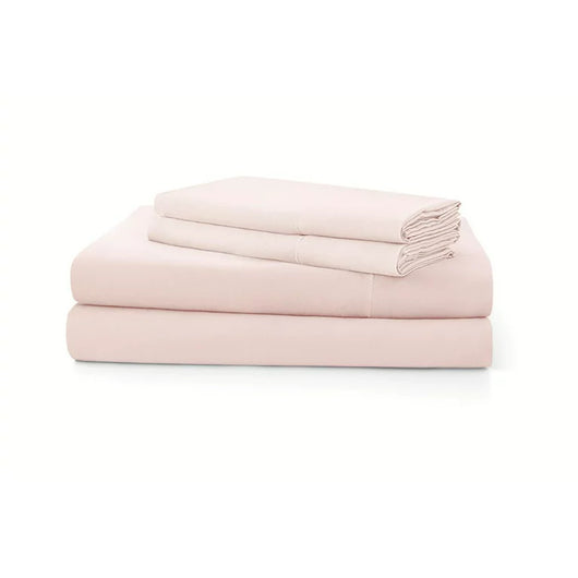 Mainstays Pink and Teal Diamond 8 Piece Bed in a Bag Comforter Set With Sheets, Twin/Twin XL**New**
